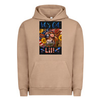 Pigment Burro Western Let's Get Lit Cow Urban Hoodie - LillyAllenDesigns