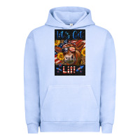 Pigment Grape Ice Western Let's Get Lit Cow Urban Hoodie - LillyAllenDesigns