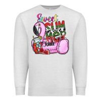 Oatmeal Heather sweet summer time Premium Sweatshirt - SublimationCraftShop