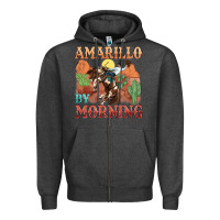 Charcoal Heather amarillo by morning Zipper Hoodie - MaliasSmallBusiness