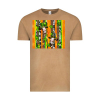 Vintage Camel st patricks cow and shamrock with cowhide Vintage Tee - Artiststas