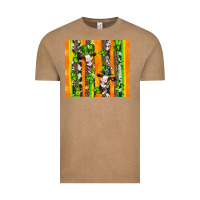 Vintage Coffee st patricks cow and shamrock with cowhide Vintage Tee - Artiststas