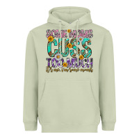 Matcha some moms cuss too much mothers day Heavyweight Hoodie - texasbilliewilder