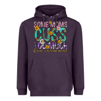 Plum some moms cuss too much mothers day Heavyweight Hoodie - texasbilliewilder
