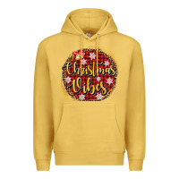 Antique Gold christmas vibes Premium Hoodie - AdoDesignShop