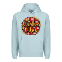Blue Mist christmas vibes Premium Hoodie - AdoDesignShop