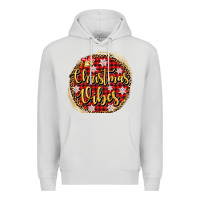 Dove Grey christmas vibes Premium Hoodie - AdoDesignShop