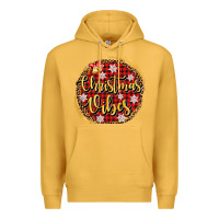 Mustard christmas vibes Premium Hoodie - AdoDesignShop