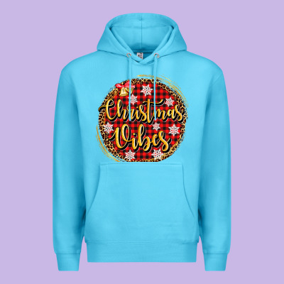 Christmas Vibes Premium Hoodie Designed By Adodesignshop