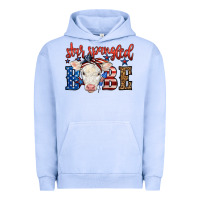Pigment Grape Ice Western Star Spangled Baby Cow Urban Hoodie - LillyAllenDesigns