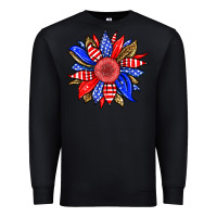 Black America sunflower Premium Sweatshirt - Neo Western