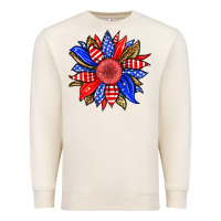 Sandshell America sunflower Premium Sweatshirt - Neo Western