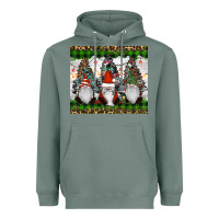 Sage gnomes Christmas Heavyweight Hoodie - RanaPortraitStore