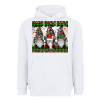 White gnomes Christmas Heavyweight Hoodie - RanaPortraitStore