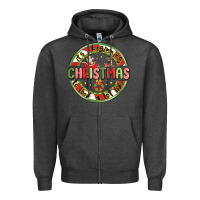 Charcoal Heather it's beginning to look a lot like christmas Zipper Hoodie - MaliasSmallBusiness