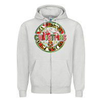 Dove Grey it's beginning to look a lot like christmas Zipper Hoodie - MaliasSmallBusiness