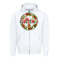 White it's beginning to look a lot like christmas Zipper Hoodie - MaliasSmallBusiness