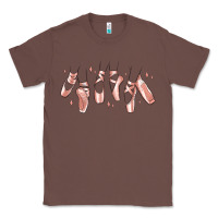 Chestnut ballerina ballet shoes Classic Tee - MaliasSmallBusiness