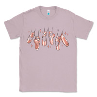 Lilac ballerina ballet shoes Classic Tee - MaliasSmallBusiness