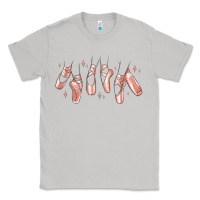 Moon Dust ballerina ballet shoes Classic Tee - MaliasSmallBusiness