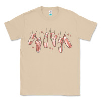 Mushroom ballerina ballet shoes Classic Tee - MaliasSmallBusiness