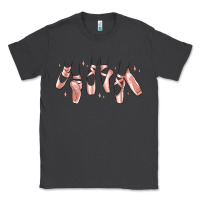 Smoke ballerina ballet shoes Classic Tee - MaliasSmallBusiness