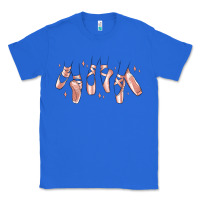 Ballerina Ballet Shoes Classic Tee | Teevron