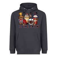 Smoke tis' the season american football coffee cups Heavyweight Hoodie - Zillion Design Studio