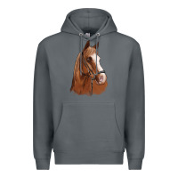 Rock horse portrait Premium Hoodie - Artiststas