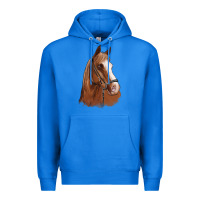 True Royal horse portrait Premium Hoodie - Artiststas