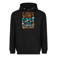 Black super tired super hungry super pregnant Heavyweight Hoodie - texasbilliewilder