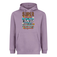 Lavender super tired super hungry super pregnant Heavyweight Hoodie - texasbilliewilder