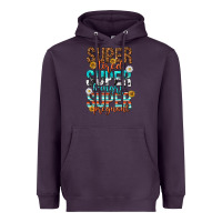 Plum super tired super hungry super pregnant Heavyweight Hoodie - texasbilliewilder