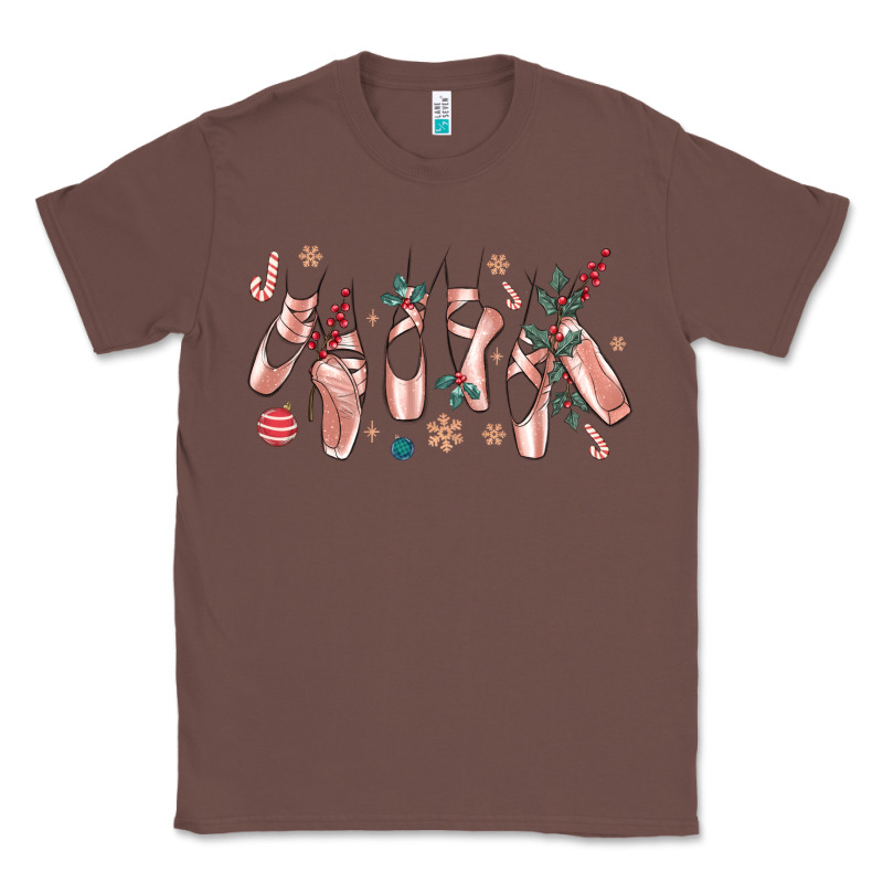 Christmas Ballerina Shoes Classic Tee by MaliasSmallBusiness | Teevron