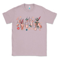 Lilac christmas ballerina shoes Classic Tee - MaliasSmallBusiness