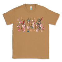 Toasted Coconut christmas ballerina shoes Classic Tee - MaliasSmallBusiness