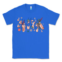 True Royal christmas ballerina shoes Classic Tee - MaliasSmallBusiness