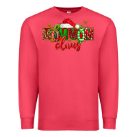 Cardinal christmas mom mom claus Premium Sweatshirt - FaDigitalArtStudio
