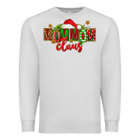Dove Grey christmas mom mom claus Premium Sweatshirt - FaDigitalArtStudio