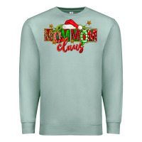 Seafoam christmas mom mom claus Premium Sweatshirt - FaDigitalArtStudio
