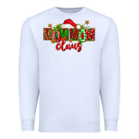 White christmas mom mom claus Premium Sweatshirt - FaDigitalArtStudio
