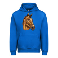 Cobalt horse Urban Hoodie - BarkalooDesign
