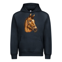 Navy horse Urban Hoodie - BarkalooDesign