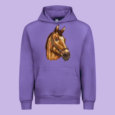 Horse Urban Hoodie Designed By Barkaloodesign