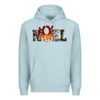 Blue Mist noel reindeer Premium Hoodie - AdoDesignShop