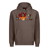 Coffee noel reindeer Premium Hoodie - AdoDesignShop