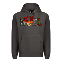 Smoke noel reindeer Premium Hoodie - AdoDesignShop