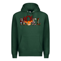 Sports Green noel reindeer Premium Hoodie - AdoDesignShop