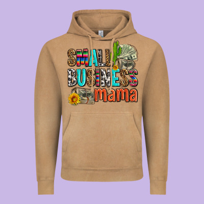 Small Business Mama Vintage Hoodie Designed By Adodesignshop