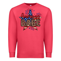 Cardinal American babe Premium Sweatshirt - Neo Western